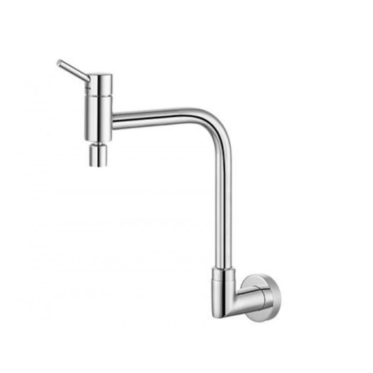 Torneira De Parede Para Cozinha Bica Móvel 90° Nova Lóggica Docol Cromado - Imagem principal - 716c21fd-536d-41ad-b574-223d611433a3