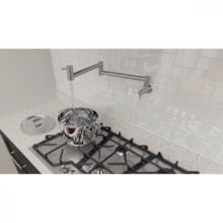 Torneira de Parede Para Cozinha Flexion Wall Aço Inox Tramontina