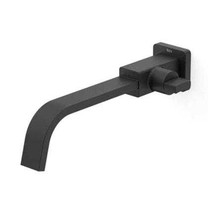 Torneira de Parede para Lavatório Virtus Matte Black Roca