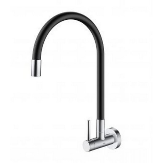 Torneira De Parede Spice Para Cozinha Cromada Preta Docol - Imagem principal - af9e1621-1520-493a-ba0f-202c84f30574