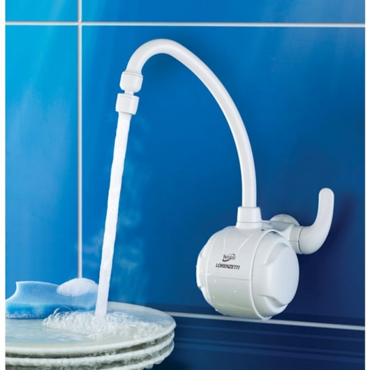 Torneira Elétrica Para Cozinha De Parede Versátil 220v 5500w Branca Lorenzetti - Imagem principal - d9f581d5-5a67-41e5-8207-a448c6b8ab40
