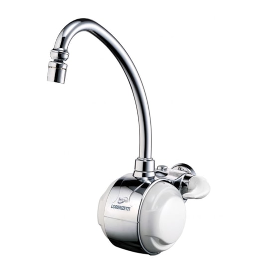 Torneira Elétrica Para Cozinha De Parede Versátil 220v 5500w Cromada Lorenzetti - Imagem principal - b57396c9-d5a8-4406-9b44-5bc3c69e8453