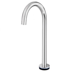 Torneira Hospitalar Para Assepsia De Mesa Bica Alta Com Led Blink Docol