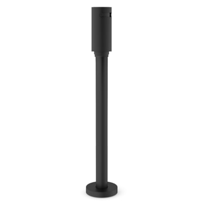 Torneira Lavatório Basic Mesa Bica Alta Matte Black Celite