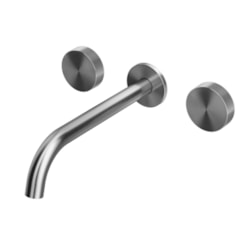 Torneira Misturador De Parede Para Lavatório Mix&Match 230 Grafite Escuro Docol