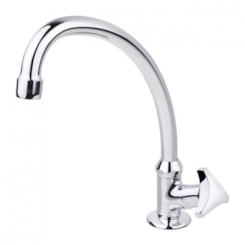 Torneira Para Cozinha De Bancada Aquarius Cromado Fabrimar