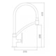 Torneira Para Cozinha De Mesa 1167 C81 Chef Preta Com Cromado Lorenzetti - fa628d5e-f550-4b76-a4df-f929106706c3