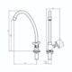 Torneira Para Cozinha De Mesa 1173 15 Bj 1/4v Preto Matte Meber - c91e8437-72b2-497f-bb76-6d3f29f462ac