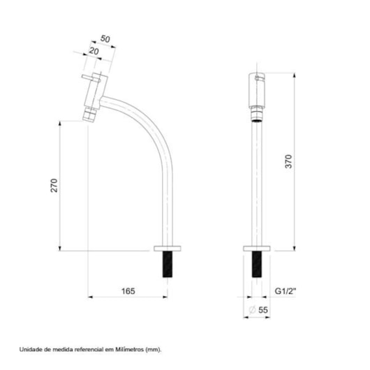 Torneira Para Cozinha De Mesa Basic Cromado Celite - Imagem principal - 564fe028-2d52-40f5-9bdf-2c3d1a6d3d1c