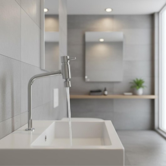 Torneira para Cozinha de Mesa Bica Alta Bello Cromada Romar - Imagem principal - ee674e36-42da-43a9-8547-a216346764e0