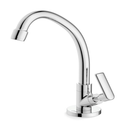 Torneira Para Cozinha de Mesa Bica Média Smart Cromada Celite