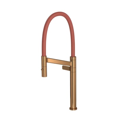 Torneira Para Cozinha De Mesa Colore Red Gold/Terracota Deca
