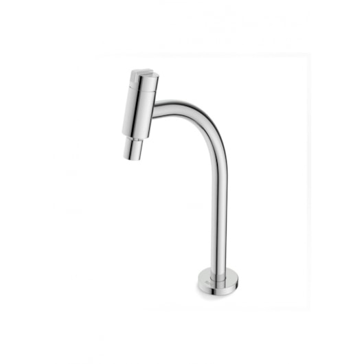 Torneira Para Cozinha De Mesa Com Arejador Articulado New Singles Bica Alta Cromado Roca - Imagem principal - df01938b-e768-44c0-8347-6bdfebeb680e