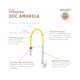 Torneira Para Cozinha De Mesa Doc Bica Alta Cromada/amarelo Docol - d59a46ff-828f-44e2-8f29-727b7ef3069a