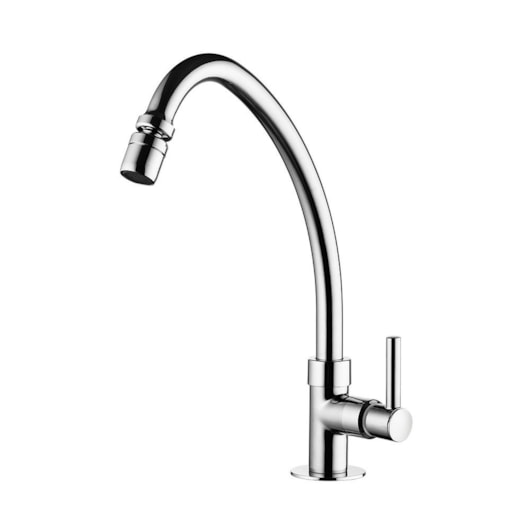Torneira Para Cozinha De Mesa Fit Slim Cromada 1167 C31 Lorenzetti - Imagem principal - 23499fba-ea21-47e9-ab41-01a86a4ab4b3