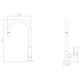 Torneira Para Cozinha De Mesa Just Bica Móvel Cromado Deca - 64222c74-d911-40a1-8013-c77d5513ed3e