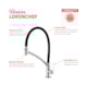 Torneira Para Cozinha De Mesa Lorenchef C81 Preto Cromada Lorenzetti - 85ea98ad-a405-4589-af45-06d5ae16de6d