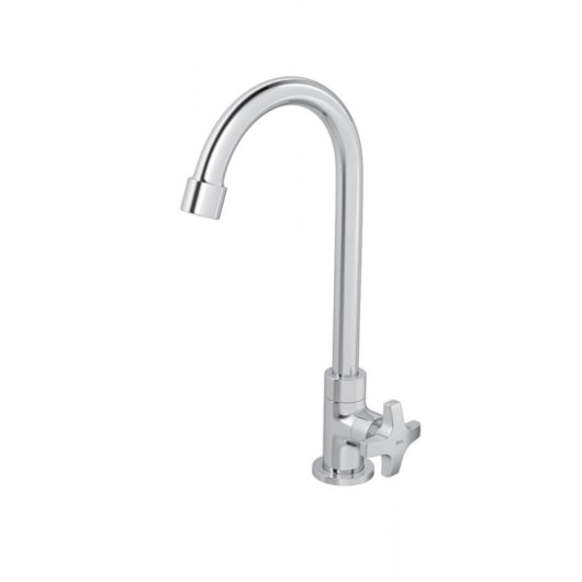 Torneira Para Cozinha De Mesa Max Bica Alta Cromado Deca - Imagem principal - 45bef8cb-7aa8-46b2-9b43-3df080cb98de