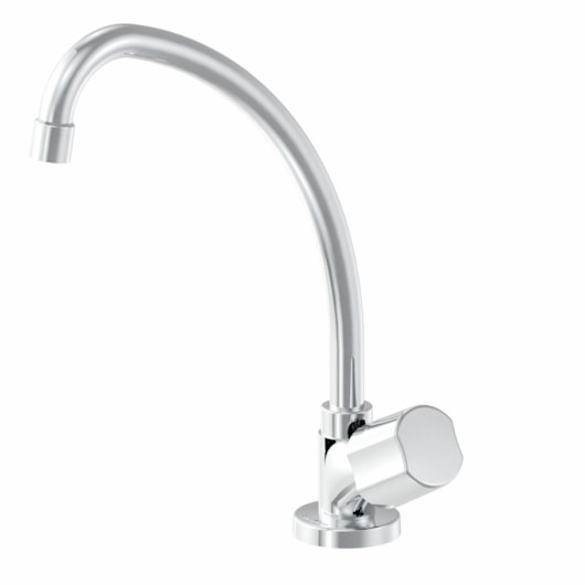 Torneira Para Cozinha De Mesa Nova Petra Cromado Fabrimar DN15 - Imagem principal - 5afda6ad-7da1-49d8-a907-4801a77aa480