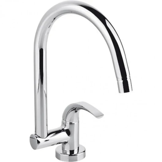 Torneira Para Cozinha De Mesa Pratika Plus Cromado Fabrimar - Imagem principal - fb1d7311-3d1a-419b-aa17-72815b9b3016