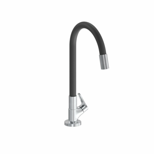 Torneira Para Cozinha De Mesa Tubo Flex Nova Exacta Cromado Fabrimar DN15 - Imagem principal - df75b9c5-7ed5-4217-8b79-87d6c53b75ea