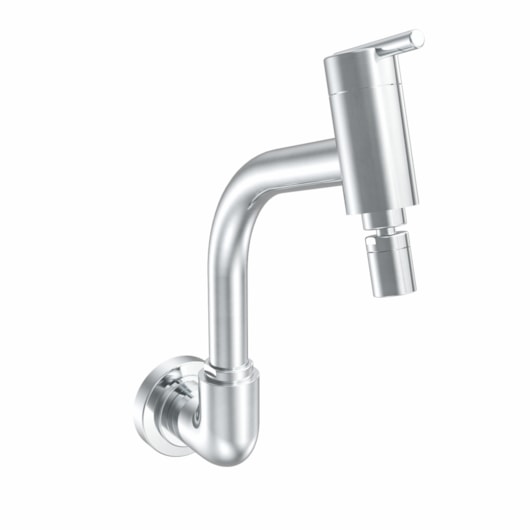 Torneira Para Cozinha De Parede Bica Móvel Nova Gioia Cromado Fabrimar DN15 - Imagem principal - 6696e137-50b8-4406-8a2c-038b491ba252