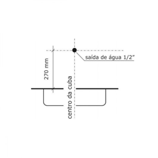 Torneira Para Cozinha De Parede Com Arejador Nova Gyro Cromado Fabrimar - Imagem principal - 8626871d-0ef4-4327-ad9c-5e2c90297e0a