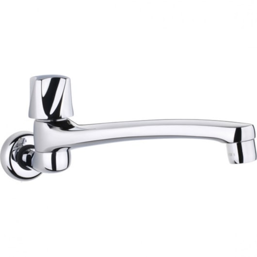 Torneira Para Cozinha De Parede Digital Line Cromado 25cm Fabrimar - Imagem principal - fbc66db4-fdd6-47a4-86b7-bcf2aa5edf9a