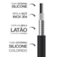 Torneira Para Cozinha De Parede Flex B27 Preta Cromada Lorenzetti - 13e5506c-c71b-43ad-a5b8-3735a6ce28fa