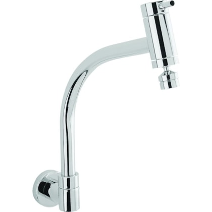 Torneira Para Cozinha De Parede Link Bica Alta 1168 Cromada Deca