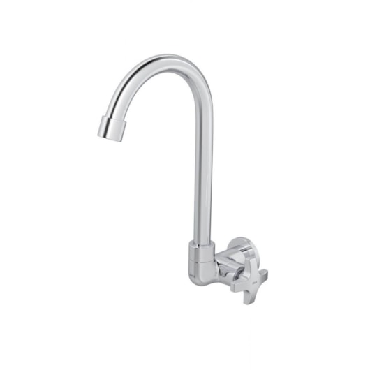 Torneira Para Cozinha De Parede Max Bica Alta Cromado Deca - Imagem principal - 59bdc357-fa5e-4d55-9416-b80520d15e89