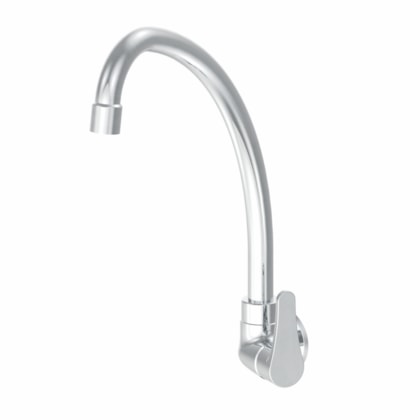 Torneira Para Cozinha De Parede Nova Exacta Cromado Fabrimar DN15