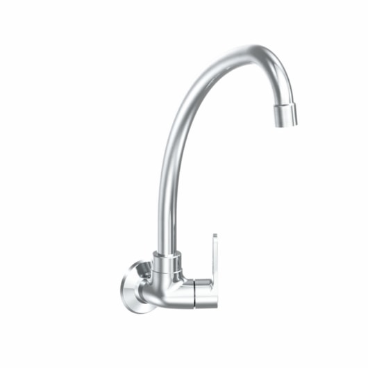 Torneira Para Cozinha De Parede Nova Exacta Cromado Fabrimar DN15 - Imagem principal - 2a4ebef3-684c-4435-ac54-4391ffc12514