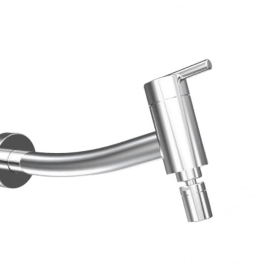 Torneira Para Cozinha De Parede Nova Gioia Cromado Fabrimar DN15 - Imagem principal - 79660409-a6dc-4206-9bd5-eb2b9ddc4ee6