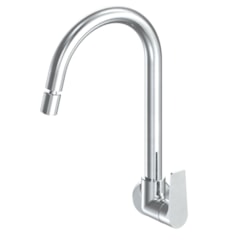 Torneira Para Cozinha De Parede Nova Loft Cromado Fabrimar DN15
