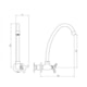 Torneira Para Cozinha Parede C15 Meber - eea6afe9-9c28-4803-9760-049b662492f6