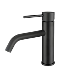 Torneira Para Lavatório Bica Baixa Black Matte Drop