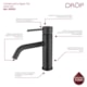 Torneira Para Lavatório Bica Baixa Black Matte Drop - b37c28a1-f42a-4a3a-9094-4024c437e7e6