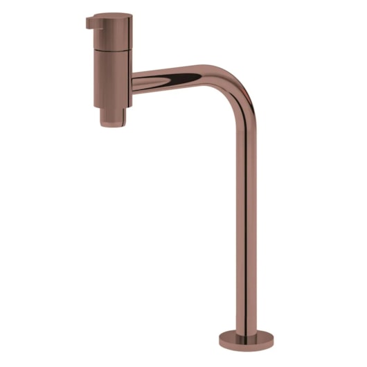 Torneira Para Lavatório Bica Média Áquila Rose Gold Japi - Imagem principal - 9147da8d-b7a5-4295-b391-0c315d52793c