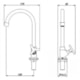 Torneira Para Lavatório De Mesa 1188 C15 1/4 Meber - 35442369-eac4-4b71-8dfd-78feb9cb90cb