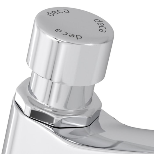 Torneira Para Lavatório De Mesa Automática Decamatic Eco Cromado Deca - Imagem principal - 75980698-e06a-431e-8a2d-c7f671bf42ae