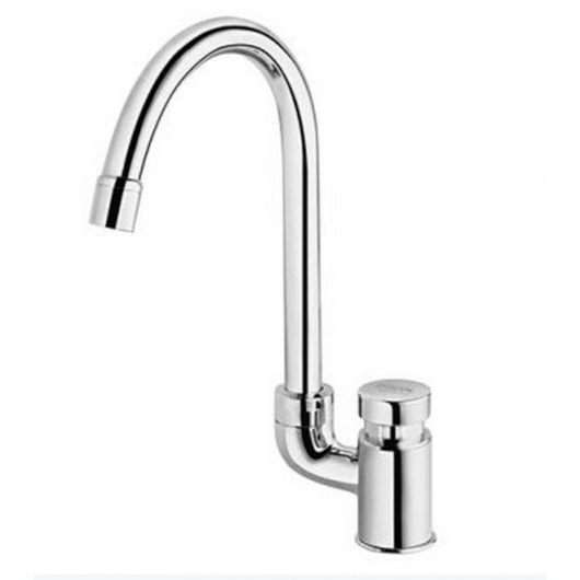 Torneira Para Lavatório De Mesa Bactéria Free Pressmatic Bica Alta Cromada Docol - Imagem principal - 0a3cf673-e9c8-47c2-88ad-b5b65dcbded9