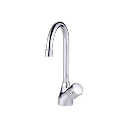 Torneira Para Lavatório De Mesa Bica Alta Fixo Ascot Cromado Fabrimar