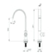 Torneira Para Lavatório De Mesa Bica Alta Flow Cromado Celite - d26d886b-e851-492e-b87b-8e5b9a3f3319