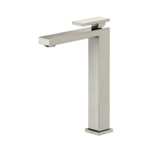 Torneira Para Lavatório De Mesa Bica Alta New Edge Níquel Escovado Docol - Imagem principal - 04874cb3-b09a-43f1-ad92-fa6d3a082197