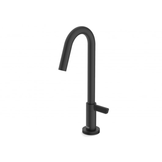Torneira Para Lavatório De Mesa Bica Baixa Logic Preto Mate Roca - Imagem principal - 7317efc7-86bd-46c2-8929-94d4c905d046