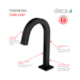 Torneira Para Lavatório De Mesa Bica Baixa Tube Black Matte Deca - 151dd4c6-11d7-4db7-a089-d87579515dd4