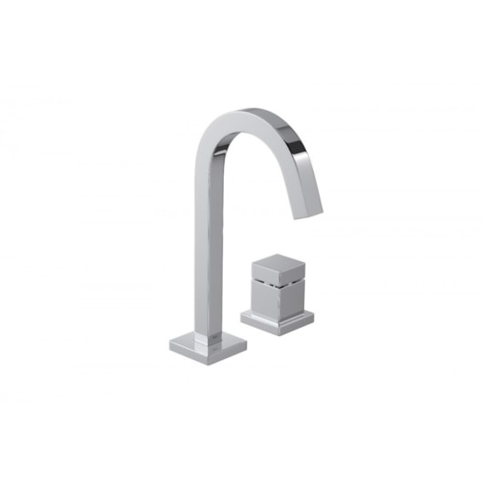 Torneira Para Lavatório De Mesa Cubo Bica Alta Cromado Deca - Imagem principal - 51a0e212-835d-4eb7-9284-e04a4ca2c417