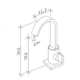 Torneira Para Lavatório De Mesa Goa Cromado  Fabrimar - e5dee529-d1ac-4555-9de7-dcda3cc7e399