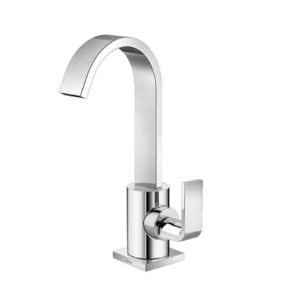 Torneira Para Lavatório De Mesa Goa Slim Cromado Fabrimar 